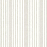 Wallpaper French Linen Stripe Wallpaper // Soft Linen