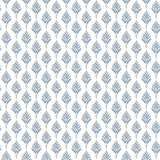 Wallpaper French Scallop Wallpaper // Blue