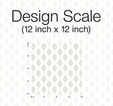 Wallpaper French Scallop Wallpaper // Off White