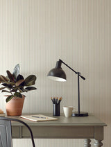 Wallpaper French Ticking Wallpaper // Cream
