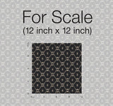 Wallpaper Fretwork Wallpaper // Black