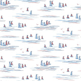 Wallpaper Full Sails Wallpaper // Blue & Red