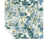 Wallpaper Garden Party Peel & Stick Wallpaper // Blue