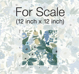 Wallpaper Garden Party Peel & Stick Wallpaper // Blue