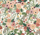 Wallpaper Garden Party Peel & Stick Wallpaper // Burgundy