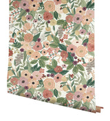 Wallpaper Garden Party Peel & Stick Wallpaper // Burgundy