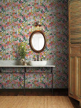 Wallpaper Garden Party Peel & Stick Wallpaper // Rose