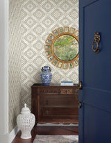 Wallpaper Garden Trellis Wallpaper // Hazel