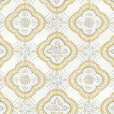 Wallpaper Garden Trellis Wallpaper // Ochre