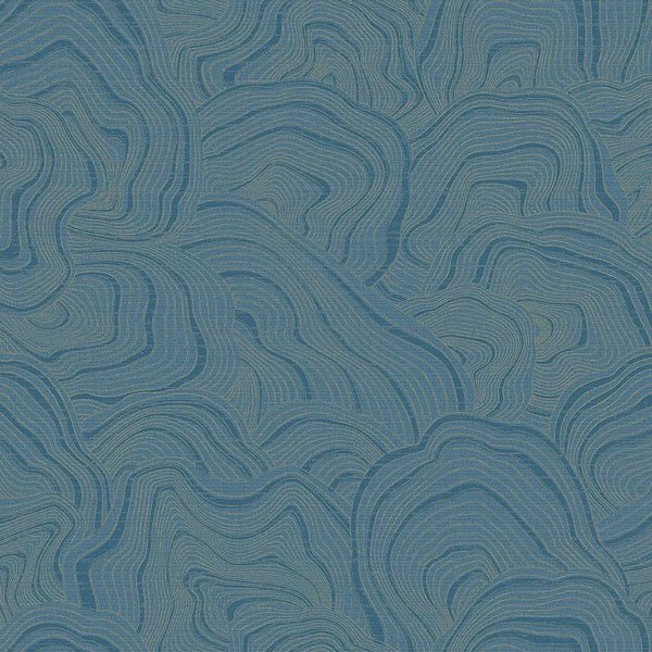 Wallpaper Geodes Wallpaper // Blue 