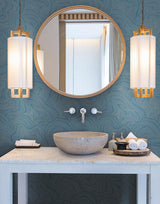 Wallpaper Geodes Wallpaper // Blue