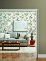 Wallpaper Gesso Weave Wallpaper // Brown