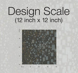 Wallpaper Gilded Confetti Wallpaper // Charcoal