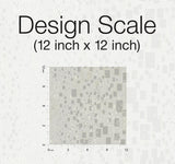 Wallpaper Gilded Confetti Wallpaper // Silver & Grey