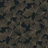 Wallpaper Gingko Toss Wallpaper // Black