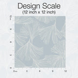 Wallpaper Gingko Toss Wallpaper // Blue