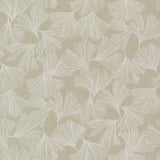 Wallpaper Gingko Toss Wallpaper // Cream