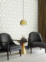 Wallpaper Gingko Toss Wallpaper // Green
