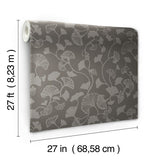 Wallpaper Gingko Trail Wallpaper // Black