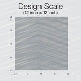 Wallpaper Glistening Chevron Wallpaper // Smokey Blue