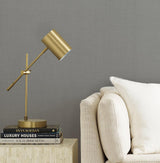 Wallpaper Gossamer Woven Wallpaper // Silver & Blue