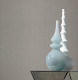 Wallpaper Gossamer Woven Wallpaper // Silver & Grey