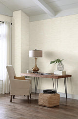 Wallpaper Grasscloth Wallpaper // White