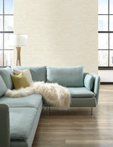 Wallpaper Grasscloth Wallpaper // White