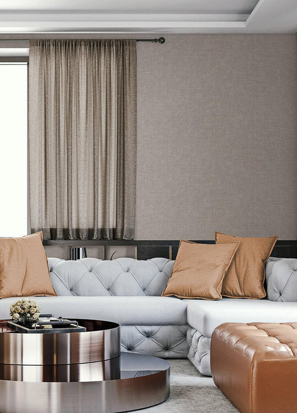 Wallpaper Gunny Sack Texture Wallpaper // Grey