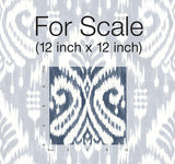 Wallpaper Hawthorne Ikat Peel & Stick Wallpaper // Blue