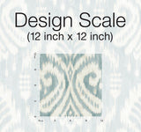 Wallpaper Hawthorne Ikat Wallpaper // Aqua