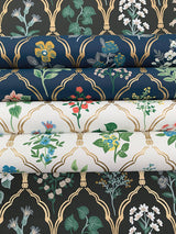 Wallpaper Hawthorne Wallpaper // Blue & Green