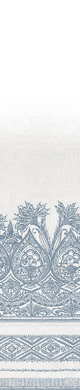 Wallpaper Henna Wall Mural // Blue & White