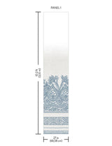 Wallpaper Henna Wall Mural // Blue & White