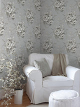 Wallpaper Heritage Rose Wallpaper // Taupe