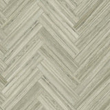 Wallpaper Hermosa Herringbone Peel & Stick Wallpaper // Brown