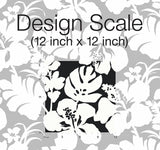 Wallpaper Hibiscus Arboretum Wallpaper // Black