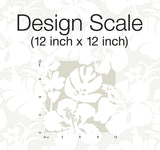 Wallpaper Hibiscus Arboretum Wallpaper // Cream