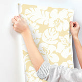 Wallpaper Hibiscus Arboretum Wallpaper // Yellow