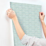 Wallpaper High Society Wallpaper // Blue