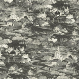 Wallpaper Homestead Wallpaper // Black & Grey