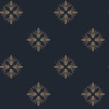 Wallpaper Honey Bee Wallpaper // Gold & Navy