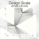 Wallpaper Honeycomb Peel & Stick Wallpaper // Charcoal