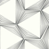 Wallpaper Honeycomb Peel & Stick Wallpaper // Charcoal
