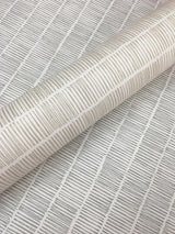 Wallpaper Horizontal Hash Marks Wallpaper // Grey