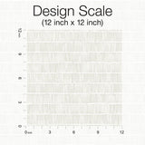 Wallpaper Horizontal Hash Marks Wallpaper // White & Cream