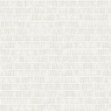 Wallpaper Horizontal Hash Marks Wallpaper // White & Cream