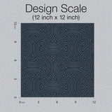 Wallpaper Hourglass Wallpaper // Navy