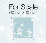 Wallpaper Imperial Blossoms Branch Wallpaper // Blue