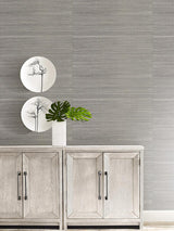 Wallpaper Imperial Wallpaper // Dark Grey & Tan